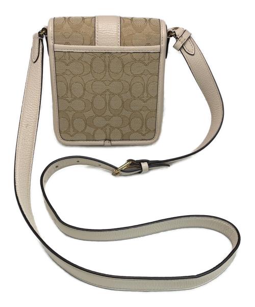 COACH（コーチ）COACH (コーチ) ショルダーバッグ ベージュの古着・服飾アイテム