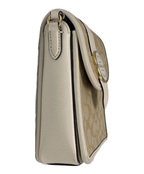 COACH（コーチ）COACH (コーチ) ショルダーバッグ ベージュの古着・服飾アイテム