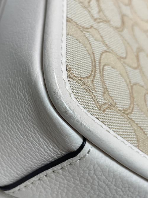 COACH（コーチ）COACH (コーチ) ショルダーバッグ ベージュの古着・服飾アイテム