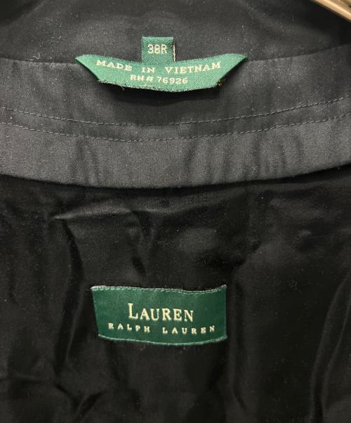 LAUREN RALPH LAUREN（ローレン ラルフ ローレン）LAUREN RALPH LAUREN (ローレン ラルフ ローレン) ライナー付ステンカラーコート ブラック サイズ:３８の古着・服飾アイテム