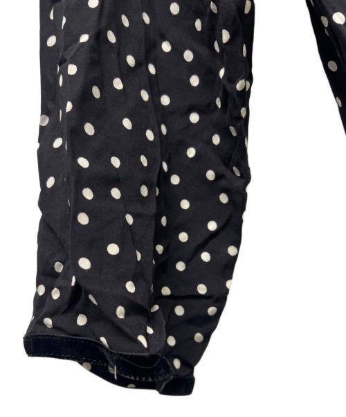 SINME（シンメ）SINME (シンメ) ドットマキシワンピース ブラック×ホワイト サイズ:Mの古着・服飾アイテム