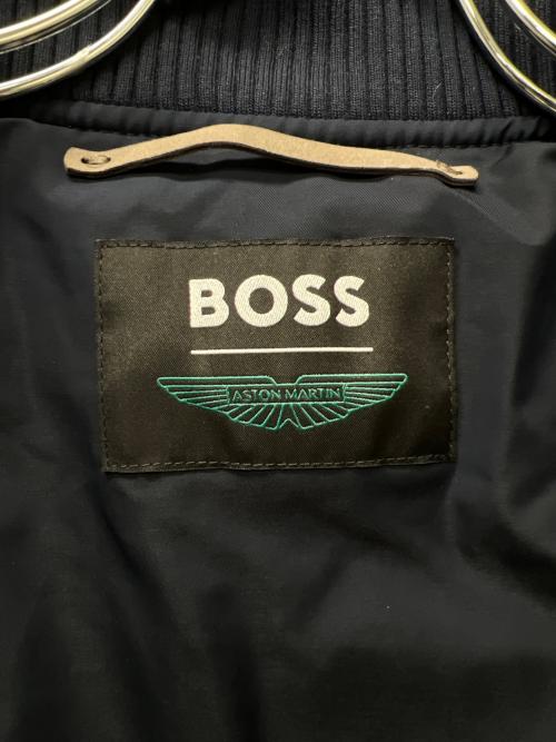HUGO BOSS（ヒューゴ ボス）HUGO BOSS (ヒューゴ ボス) ASTON MARTIN (アストン マーチン) ボンバージャケット ネイビー サイズ:60の古着・服飾アイテム