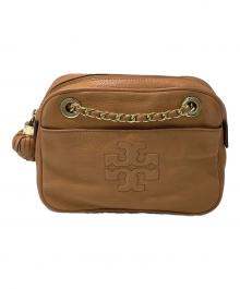 TORY BURCH（トリーバーチ）の古着「チェーンショルダーバッグ」｜ピンク
