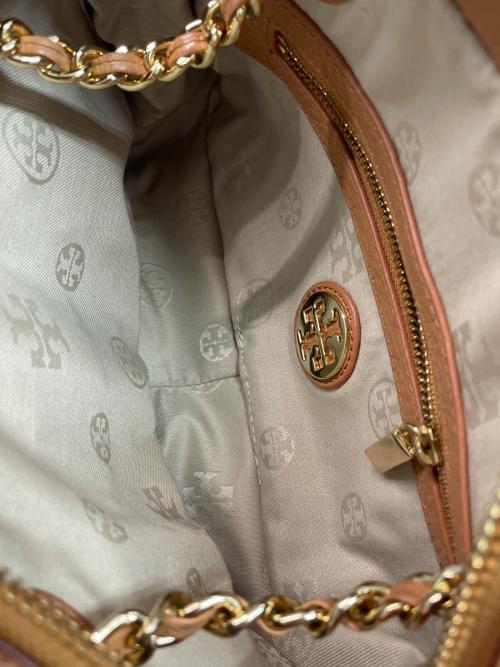 TORY BURCH（トリーバーチ）TORY BURCH (トリーバーチ) チェーンショルダーバッグ ピンクの古着・服飾アイテム