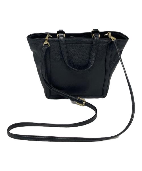 TORY BURCH（トリーバーチ）TORY BURCH (トリーバーチ) 2WAYバッグ ブラックの古着・服飾アイテム