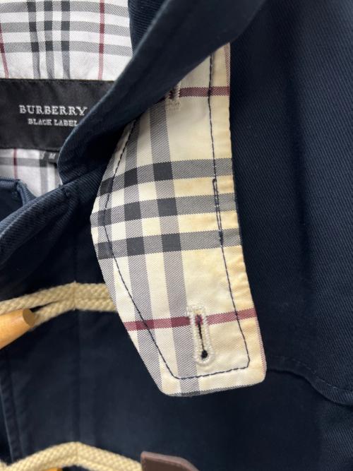 BURBERRY BLACK LABEL（バーバリーブラックレーベル）BURBERRY BLACK LABEL (バーバリーブラックレーベル) ショートダッフルコート ネイビー サイズ:Mの古着・服飾アイテム