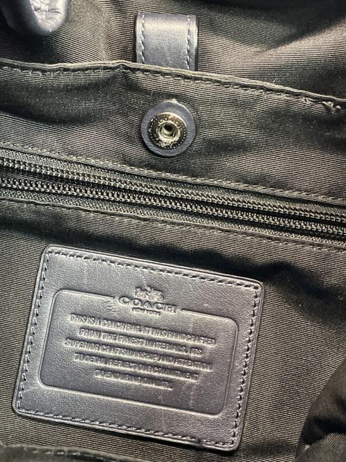 COACH（コーチ）COACH (コーチ) ヘンリーバックパック ネイビーの古着・服飾アイテム