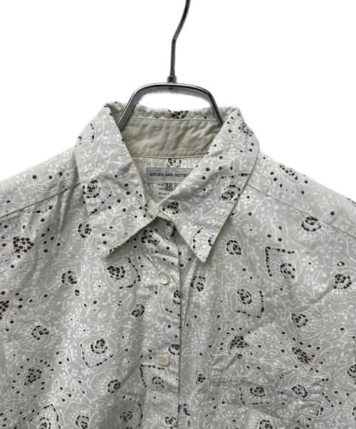 DRIES VAN NOTEN（ドリスヴァンノッテン）DRIES VAN NOTEN (ドリスヴァンノッテン) 半袖シャツ ベージュ サイズ:３６の古着・服飾アイテム