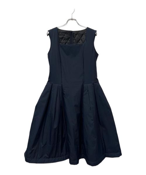 COMME des GARCONS（コムデギャルソン）COMME des GARCONS (コムデギャルソン) スクエアネックノースリーブワンピース ネイビー サイズ:Ｓの古着・服飾アイテム