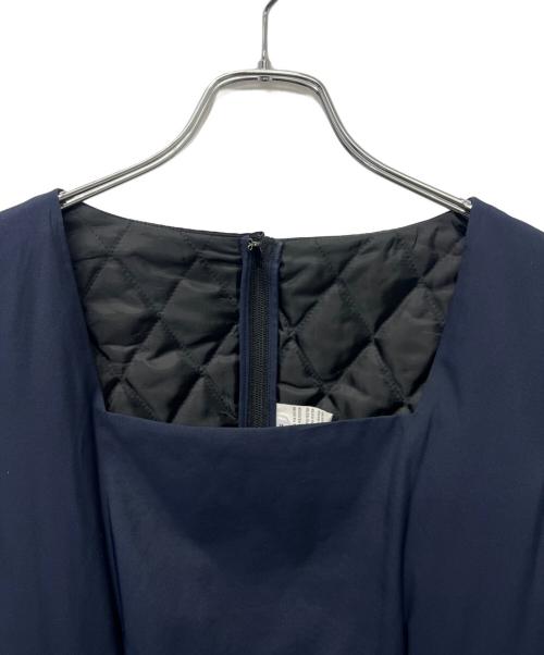 COMME des GARCONS（コムデギャルソン）COMME des GARCONS (コムデギャルソン) スクエアネックノースリーブワンピース ネイビー サイズ:Ｓの古着・服飾アイテム