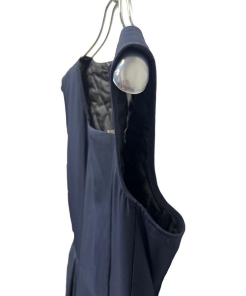 COMME des GARCONS（コムデギャルソン）COMME des GARCONS (コムデギャルソン) スクエアネックノースリーブワンピース ネイビー サイズ:Ｓの古着・服飾アイテム