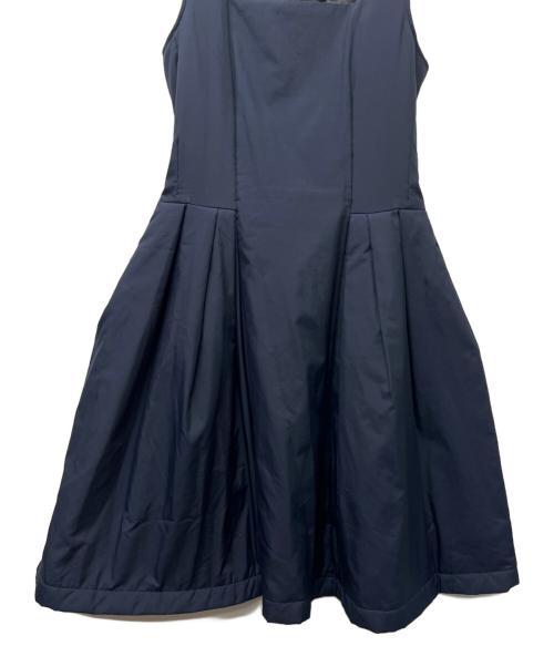 COMME des GARCONS（コムデギャルソン）COMME des GARCONS (コムデギャルソン) スクエアネックノースリーブワンピース ネイビー サイズ:Ｓの古着・服飾アイテム