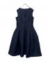 COMME des GARCONS (コムデギャルソン) スクエアネックノースリーブワンピース ネイビー サイズ:Ｓ：12000円