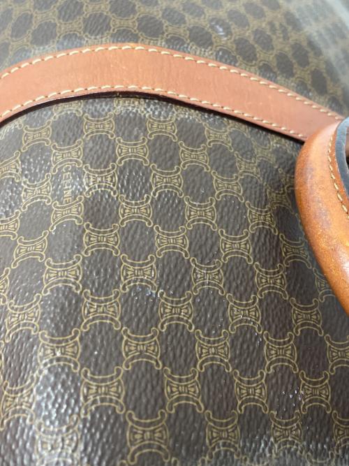 CELINE（セリーヌ）CELINE (セリーヌ) ボストンバッグ ブラウンの古着・服飾アイテム