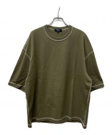 COMME des GARCONS HOMME（コムデギャルソン オム）の古着「半袖カットソー」｜カーキ