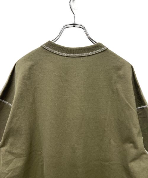 COMME des GARCONS HOMME（コムデギャルソン オム）COMME des GARCONS HOMME (コムデギャルソン オム) 半袖カットソー カーキ サイズ:Ｓの古着・服飾アイテム