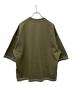 COMME des GARCONS HOMME (コムデギャルソン オム) 半袖カットソー カーキ サイズ:Ｓ：7000円