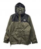 THE NORTH FACEザ ノース フェイス）の古着「ナイロンジャケット」｜カーキ×ブラック