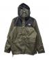 THE NORTH FACE（ザ ノース フェイス）の古着「ナイロンジャケット」｜カーキ×ブラック