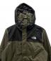 中古・古着 THE NORTH FACE (ザ ノース フェイス) ナイロンジャケット カーキ×ブラック サイズ:ＸＬ：12000円