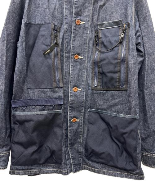 FDMTL（ファンダメンタル）FDMTL (ファンダメンタル) master-piece (マスターピース) カバーオール インディゴ サイズ:３の古着・服飾アイテム