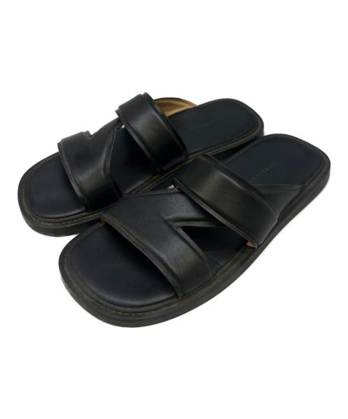 BOTTEGA VENETA（ボッテガベネタ）BOTTEGA VENETA (ボッテガベネタ) サンダル ブラック サイズ:不明の古着・服飾アイテム