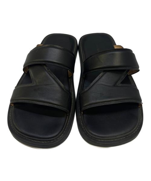 BOTTEGA VENETA（ボッテガベネタ）BOTTEGA VENETA (ボッテガベネタ) サンダル ブラック サイズ:不明の古着・服飾アイテム