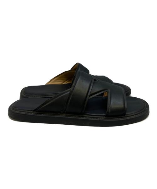 BOTTEGA VENETA（ボッテガベネタ）BOTTEGA VENETA (ボッテガベネタ) サンダル ブラック サイズ:不明の古着・服飾アイテム