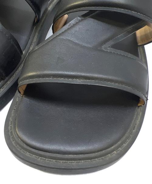 BOTTEGA VENETA（ボッテガベネタ）BOTTEGA VENETA (ボッテガベネタ) サンダル ブラック サイズ:不明の古着・服飾アイテム
