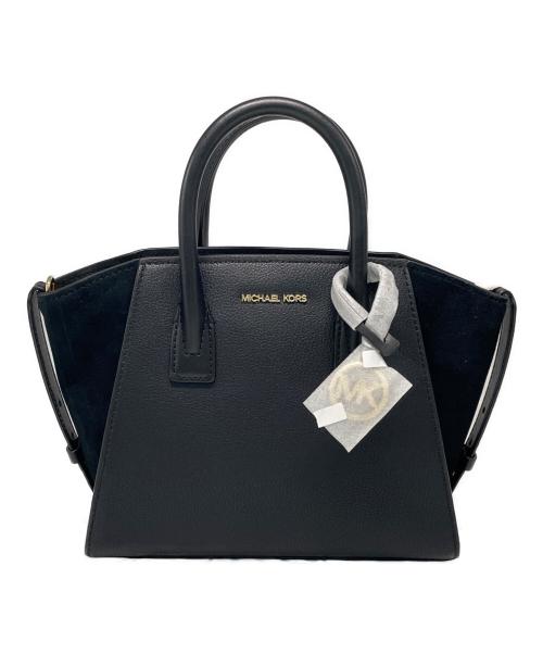 MICHAEL KORS（マイケルコース）MICHAEL KORS (マイケル・コース) 2WAYショルダーバッグ ブラックの古着・服飾アイテム
