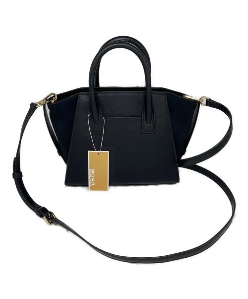 MICHAEL KORS（マイケルコース）MICHAEL KORS (マイケル・コース) 2WAYショルダーバッグ ブラックの古着・服飾アイテム