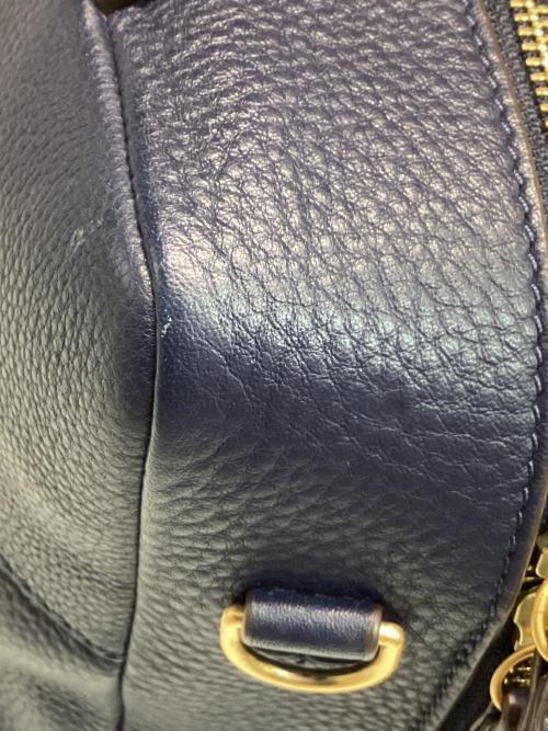 TORY BURCH（トリーバーチ）TORY BURCH (トリーバーチ) サッチェルバッグ ブルーの古着・服飾アイテム