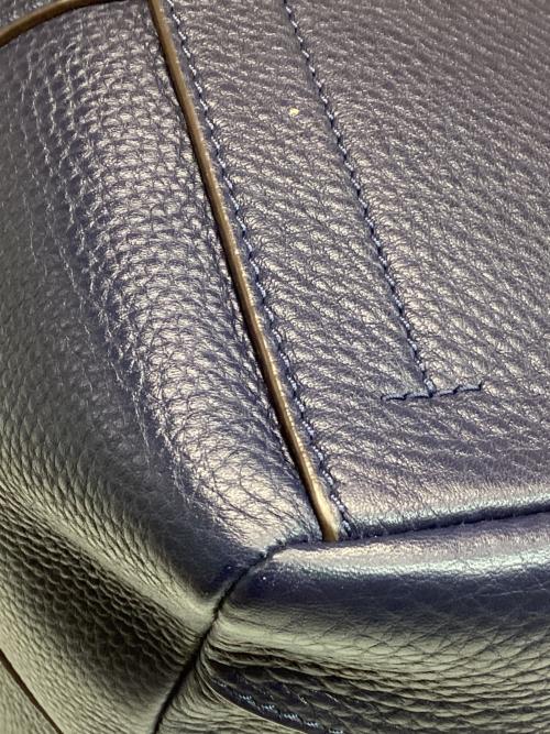 TORY BURCH（トリーバーチ）TORY BURCH (トリーバーチ) サッチェルバッグ ブルーの古着・服飾アイテム