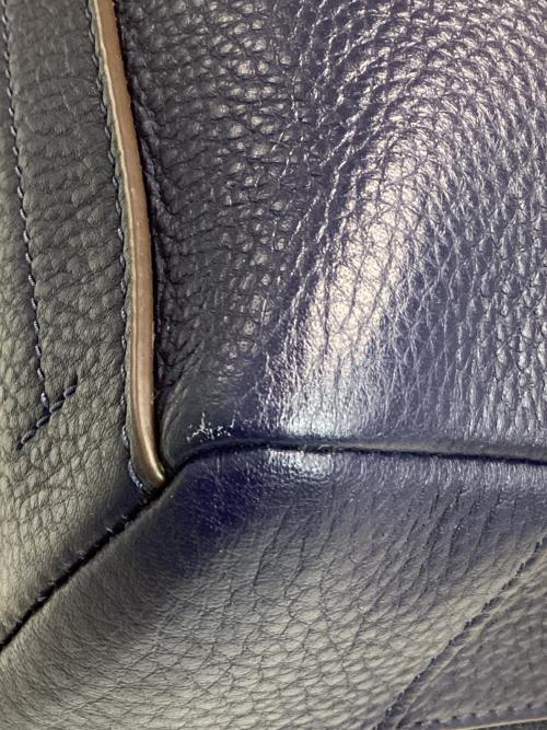 TORY BURCH（トリーバーチ）TORY BURCH (トリーバーチ) サッチェルバッグ ブルーの古着・服飾アイテム
