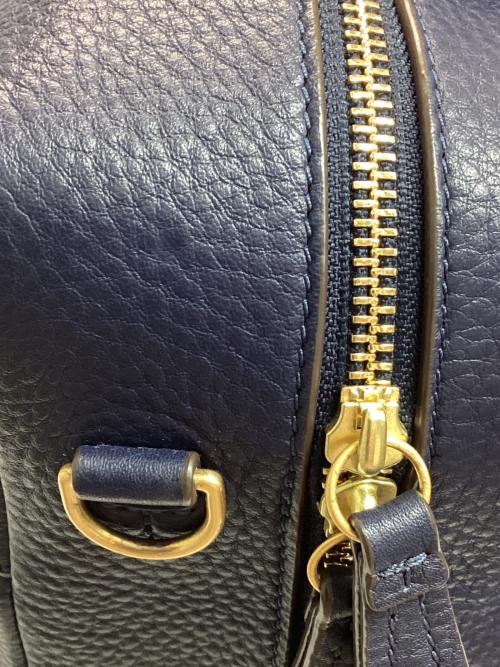 TORY BURCH（トリーバーチ）TORY BURCH (トリーバーチ) サッチェルバッグ ブルーの古着・服飾アイテム