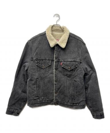 中古・古着通販】LEVI'S (リーバイス) 裏ボアデニムジャケット グレー