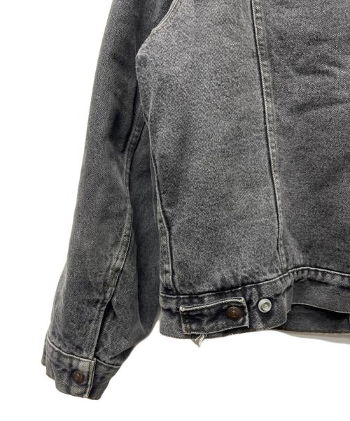 LEVI'S（リーバイス）LEVI'S (リーバイス) 裏ボアデニムジャケット グレー サイズ:４４の古着・服飾アイテム