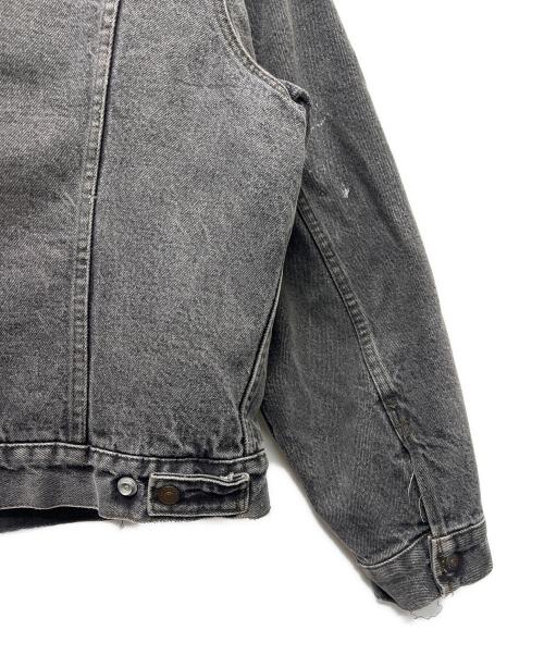 LEVI'S（リーバイス）LEVI'S (リーバイス) 裏ボアデニムジャケット グレー サイズ:４４の古着・服飾アイテム