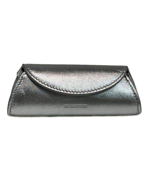 JIL SANDER（ジルサンダー）JIL SANDER (ジルサンダー) CANNOLO LIPSTICK CASE シルバーの古着・服飾アイテム