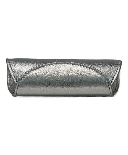 JIL SANDER（ジルサンダー）JIL SANDER (ジルサンダー) CANNOLO LIPSTICK CASE シルバーの古着・服飾アイテム