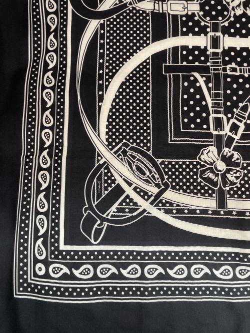 HERMES（エルメス）HERMES (エルメス) カレ140 ブラックの古着・服飾アイテム