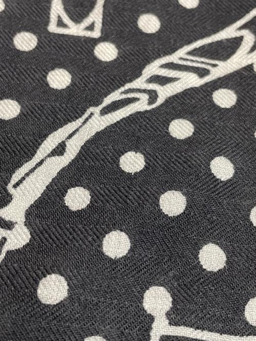 HERMES（エルメス）HERMES (エルメス) カレ140 ブラックの古着・服飾アイテム