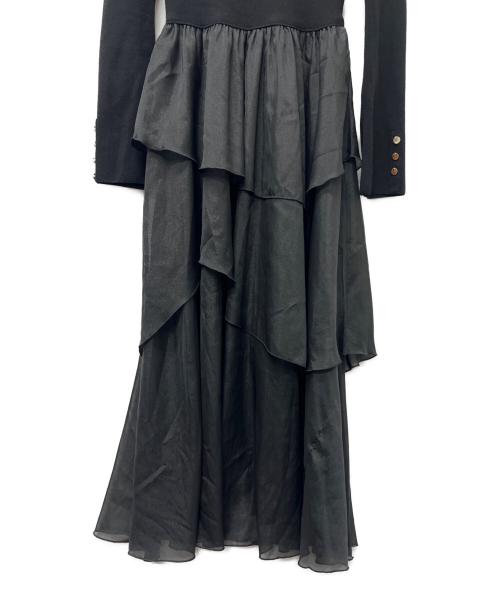 And Couture（アンドクチュール）And Couture (アンドクチュール) 長袖ワンピース ブラック サイズ:FREEの古着・服飾アイテム