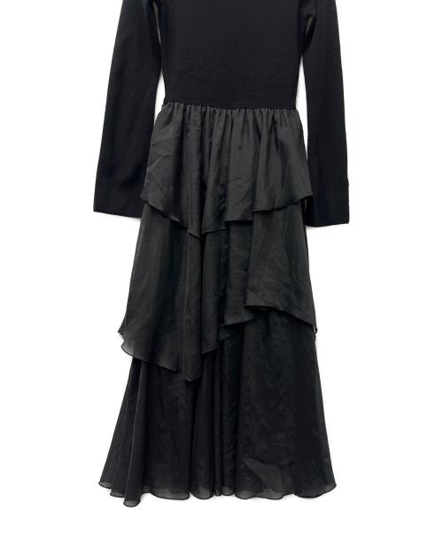 And Couture（アンドクチュール）And Couture (アンドクチュール) 長袖ワンピース ブラック サイズ:FREEの古着・服飾アイテム