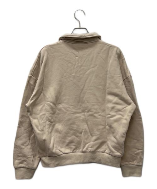 HER LIP TO（ハーリップトゥ）HER LIP TO (ハーリップトゥ) ポロスウェット ベージュ サイズ:FREEの古着・服飾アイテム