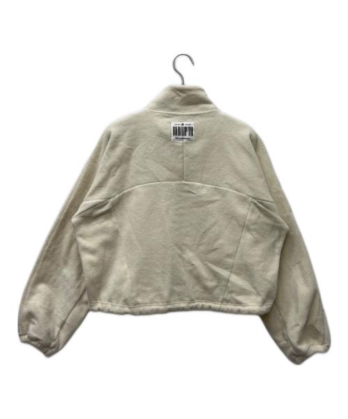 HER LIP TO（ハーリップトゥ）HER LIP TO (ハーリップトゥ) Flight Mode Half Zip Fleece Pullover アイボリー サイズ:FREEの古着・服飾アイテム
