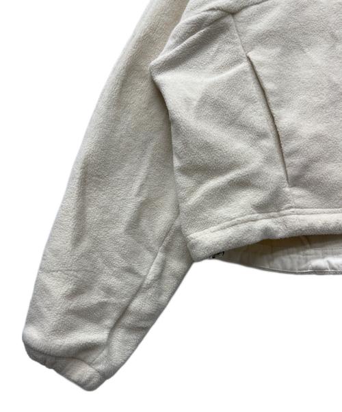HER LIP TO（ハーリップトゥ）HER LIP TO (ハーリップトゥ) Flight Mode Half Zip Fleece Pullover アイボリー サイズ:FREEの古着・服飾アイテム