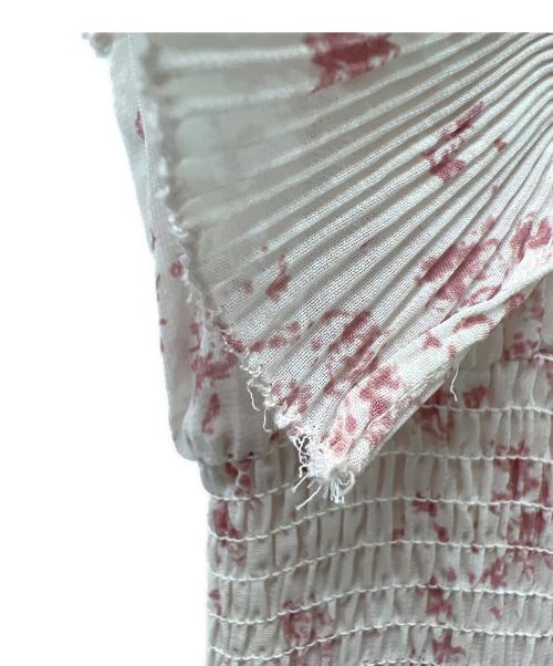 Snidel（スナイデル）Snidel (スナイデル) Sustainaフリルワンピース ピンク サイズ:１の古着・服飾アイテム