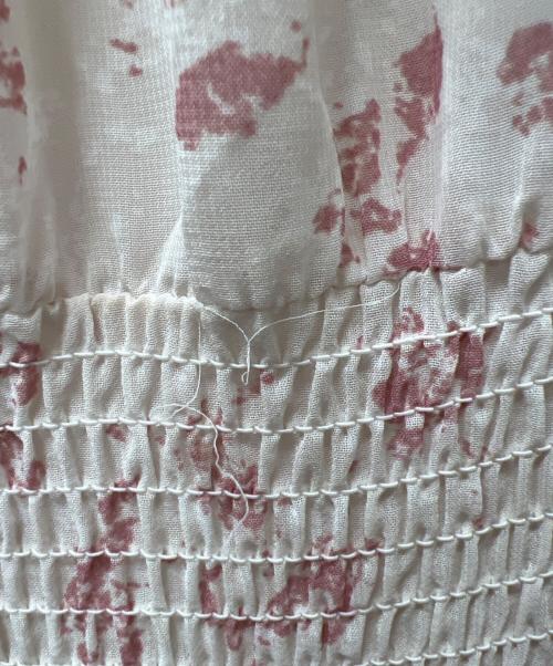Snidel（スナイデル）Snidel (スナイデル) Sustainaフリルワンピース ピンク サイズ:１の古着・服飾アイテム