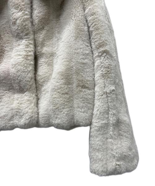 HER LIP TO（ハーリップトゥ）HER LIP TO (ハーリップトゥ) Winter Love Faux Fur Coat ベージュ サイズ:Mの古着・服飾アイテム